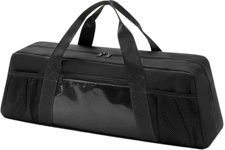 Borsa per utensili da barbecue | Organizer per utensili da griglia 56 x 17 x 18 cm | Valigetta grande con manici ergonomici trasportabili per esterni