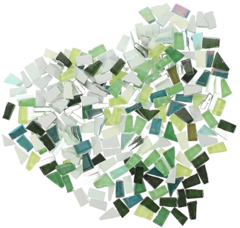 Anneome Carreaux Artisanaux Mosaïque Verts 250 g Pour Loisirs Créatifs Créateurs Décor Maison Jardin Œuvres D'art