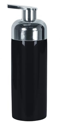 Kleine Wolke 5084926848 Schaumspender Pur Shiny, Bad-Accessoires, schwarz, 4004478241794