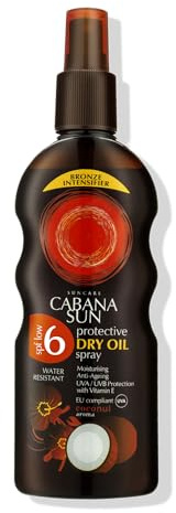 Cabana Sun Cabana Deep Tanning Dry Oil Spray LSF6, 200 ml