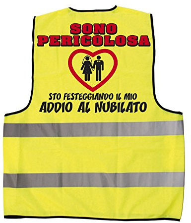 Bombo Gilet regalo Matrimonio, Addio al Nubilato, Addio al Celibato