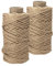 Lantelme 100 Meter Sisal Gartenseil Wetterfest behandelt für Pflanzen und Sträucher bestehend aus 2X 50m Sisalschnur Kordel Gartenschnur Seil Leine Schnur Garten 5683