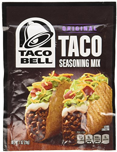 Taco Bell Taco Seasoning Mix 1oz (6 Packets)