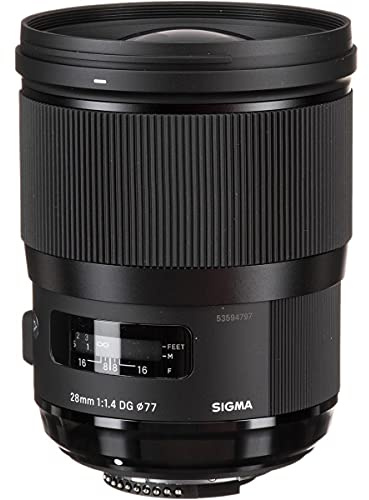Sigma 28mm F1, 4 DG HSM Art für Nikon F Objektivbajonett
