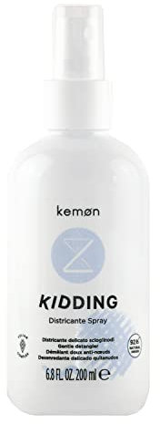 Kemon Liding Kidding Districante Spray LeaveIn Sprüh Conditioner zur Entwirrung von Knoten Haarspülung für Kinder ohne Auswaschen, 200 ml