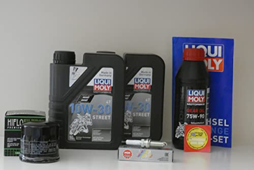 Wartungs Set kompatibel zu Honda Forza 350 ÖL Ölfilter Zündkerze Inspektion