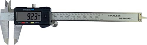 RS PRO Digitaler Messschieber Zöllig, metrisch 150mm, 6Zoll / 0,03 mm