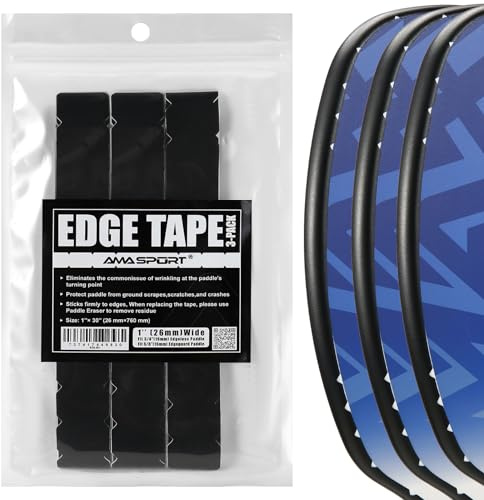 PICKLETECH Pickleball Paddle Protection Tape - Paddle Head Edge Guard