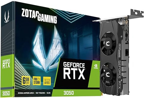 Zotac Gaming GeForce RTX 3050 6GB Solo GDDR6 96bit 1470/14000 HDCP Three DP HDMI Lite Pack