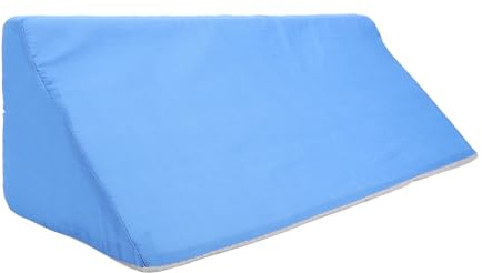 Brrnoo Cuscino a Cuneo Laterale, Cuscino a Cuneo di Posizionamento a Forma di R per Chi Dorme Sul Fianco, Supporto per la Caviglia, Sostegno per le Gambe, Cuscino a Cuneo Laterale, 60 X
