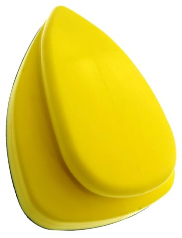 GRIRIW Tampone Lucidante A Forma Di Topo Triangolare Disco Abrasivo Manuale Retro Abrasivo Autoadesivo Strumento Per La Dell'auto