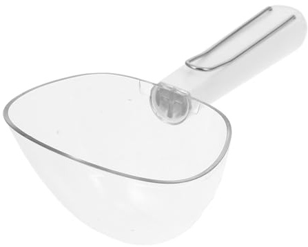 UTHCLO Cuchara Medidora para Pienso con Clip de Sellado Precisión Porciones para Gatos y Perros Diseño Ergonómico para Control de Alimento