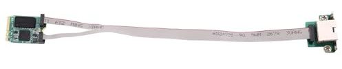 Paaruter Tarjeta de Red Gigabit Ethernet M.2 A+e de 5 Gbps con Puerto RJ45 y Chip RTL8126. Compatible con Arranque Sin Disco PXE para 10/8/7.
