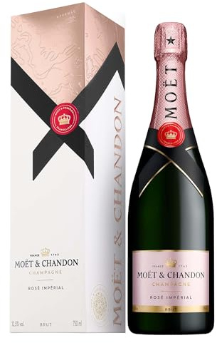 Moët & Chandon Rosé Impérial Champagner in Geschenkverpackung, 0,75L