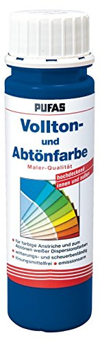PUFAS Vollton- und Abtönfarben blau 0,25 Liter