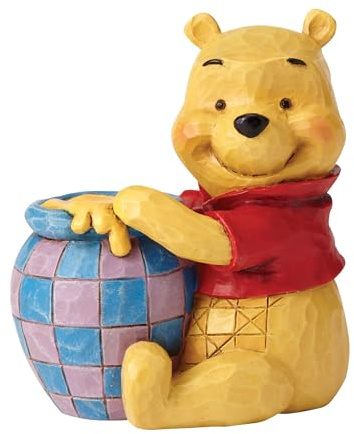 Disney Traditions Winnie The Pooh With Honey Pot Figurine, 6 x 5 x 7 cm