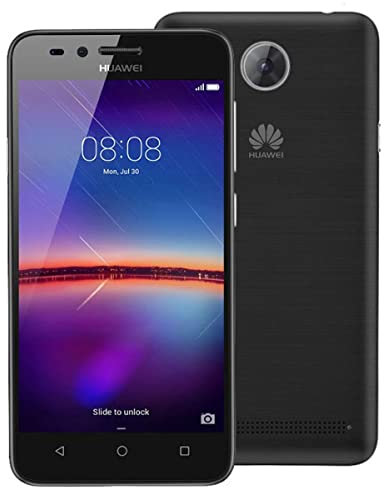 Huawei LUA-L21 Y3 II LTE Dual SIM Smartphone (11,4 cm (4,5 Zoll), 8GB, 1 GB RAM Speicher, 854 x 480 Pixel, Android 5.1 Lollipop) Obsidian-schwarz