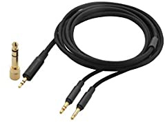 beyerdynamic Cavo di collegamento audiofilo da 1,40 m per T1 e T5 (2a e 3a generazione) – Cavo stereo di alta qualità per cuffie di fascia alta