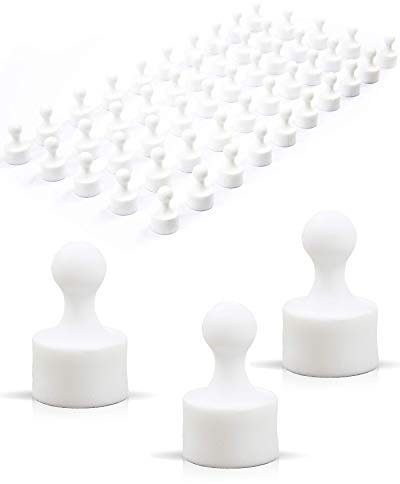 JOAM ® Neodym Magnete – extra hohe Funktion Dank einfacher + schneller Befestigung von Notizen an Magnettafel - Zubehör für Büro, Haushalt, Schule – vollfarbige Magnete