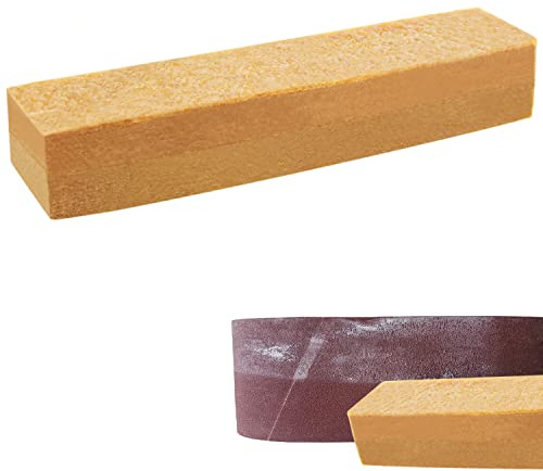 Schleifpapierreinigungsblock Gummi Schleifpapier Reinigungsblock Schleifband Schleifpapier Reiniger Schleifbandreiniger Reinigungs-stick Griptape Cleaner für Schleifscheiben (20cm × 4cm × 4cm)