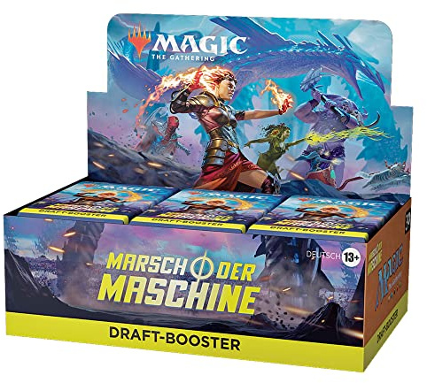 Magic: The Gathering Marsch der Maschine Draft-Booster-Display, 36 Booster (Deutsche Version)