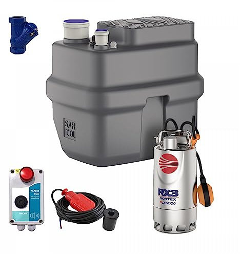 Pedrollo Station de Relevage 220V - Acier Inoxydable - Classique - 6 M3/h