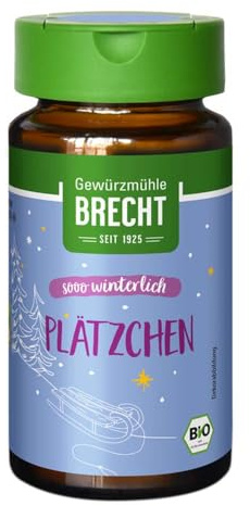 Brecht Gewürzmischung Plätzchen, Glas, 32g (1)