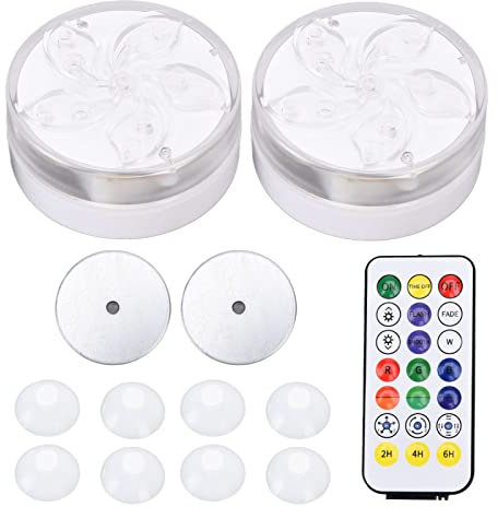 Topyond LED-Poolleuchte, IP68, Wasserdicht, 10 Farben Wechselndes RGB-Unterwasserlicht Mit 21-Tasten-Fernbedienung Für Pool, Teich, Aquarium, Badewanne, Whirlpool