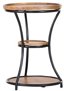 Gutmann Factory Chuck Beistelltisch, Natur, Ø45 H64 cm