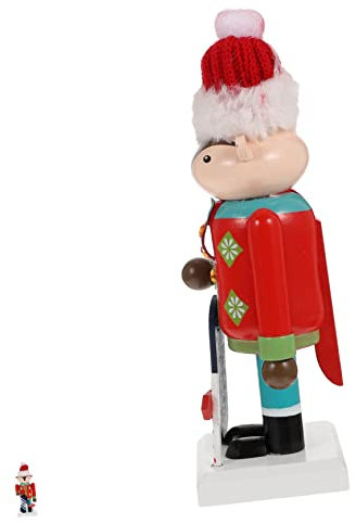 MERRYHAPY Figurine De Décoration De Bureau Style Casse-Noisette avec Motif Animal Cartoon Ornement De pour Maison Et Restaurant