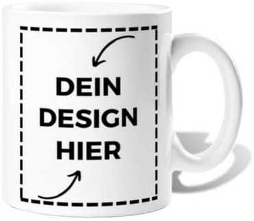 tostadora Personalisierte Tasse mit Foto & Text - Fototasse Selbst Gestalten Geschenk Geburtstag