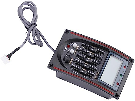 LCD 5-Band-Akustikgitarre Preamp EQ LC-5 Equalizer Tuner Piezo Pickup