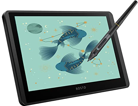 11.6 Pouces Graphics Drawing Tablet Monitor, Full HD Écran, 8192 Niveaux de Pression Induction, Dessin de la Tablette avec écran, Dessin, écriture, Conception
