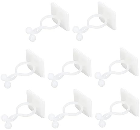 ibasenice 200stücke Wandclips Für Kletterpflanzen Pflanzenhaken Selbstklebend Pflanzenclips Zur Wandbefestigung Pflanzenfixierungsclips Pflanzenwandclips Installieren
