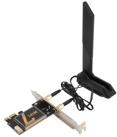 ZAICOLER Tarjeta PCIE Bluetooth WiFi Rendimiento Mejorado para Escritorio PCIE Adaptador de Tarjeta de Red Inalámbrica para Dispositivos Bluetooth