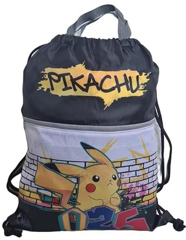 Pokémon Bolsa deportiva para niño, bolsa mochila