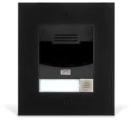 2N IP Solo con cámara Negro Wandmont.