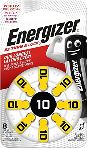 Energizer Pilas de Reloj AC10, Paquete de 8 Unidades