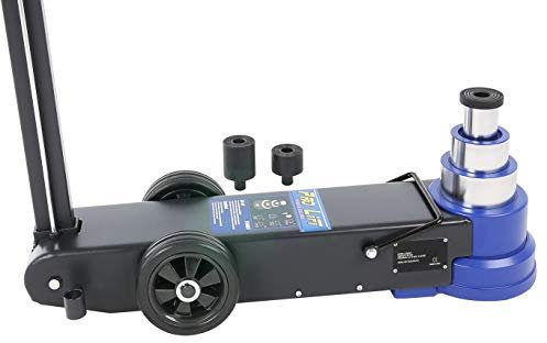 Pro-Lift-Werkzeuge Rangierwagenheber pneumatisch Teleskop 50t / 30t / 15tDruckluft-Stahl-Wagenheber 3-stufig Pneumatikantrieb Werkstatt 50t/30t/15t professionell Druckluftheber LKW PKW