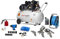 Starkwerk SW 475/10 Druckluftkompressor Kompressor 2,2kW 230V 10Bar 100l Kessel Keilriemenantrieb Luftkompressor Compressor inklusive Druckminderer und Wasserabscheider