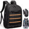 Mochila para Cámara 23L Paquete de Cámara Fotografía Profesional Mochila, Cámara DSLR Compatible, Computadora Portátil de 15,6, Trípode (Negro-3)