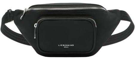 LIEBESKIND Berlin Lila Nylon Belt Bag M Black