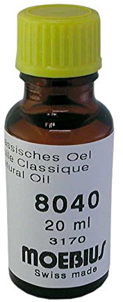 MÖBIUS 8040 Klassisches Uhrenöl für Wanduhren (20 ml)