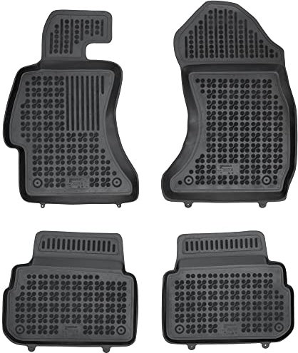 REZAW - PLAST Antirutschmatten Auto fußmatten passt für Subaru XV II ab 2017 Kompletter Schutz für Ihr Auto bei Allen Wetterbedingungen mit perfekt passenden Anti rutsch gummimatten