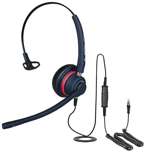 Headset for Cisco 7821 7841 7861 IP Telephone Home Office Call Centre Noise Cancelling Mic Comfortable Headband EAR510 QD002C