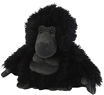 Warmies CP-GOR-2 Wärmestofftier, Schwarz