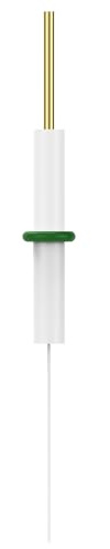 stonylab Platinatrådelektrod, 0,5 x 37 mm, 99,99% renhet platina, PTFE-hölje, förgylld kopparstav, för elektrokemi och laboratorieanvändning