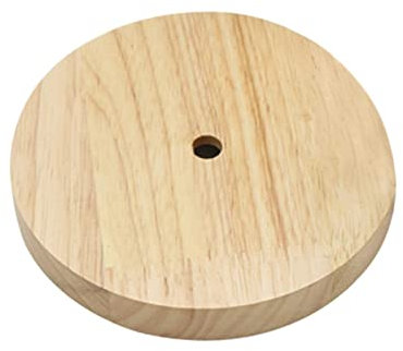 Colcolo Base per lampada da tavolo in legno Parti di ricambio Accs Craft Semplice da usare Durevole Moderno Universale per la festa di, C