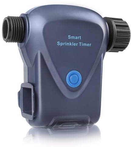 Hanzete Tuya ZigBee 3.0 Minuteur d'arrosage automatique pour arrosage de jardin Minuteur de distribution Intelnt Minuteur de minuterie d'arrosage et réglage de la durée d'arrosage avec mesure et