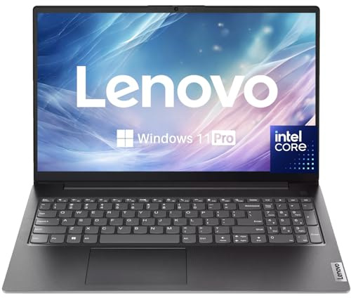 Lenovo V15 Laptop | 32GB RAM | 1TB SSD | 15.6 FHD (1920 x 1080) | Intel 4-core Processor | Ethernet RJ-45 | Military Durability | Long Battery Life | Lightweight Portable Design | Windows 11 Pro